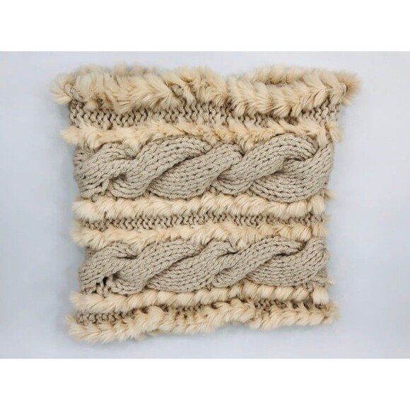Ann Taylor LOFT Ivory Neck Warmer Faux Fur - Picture 3 of 7